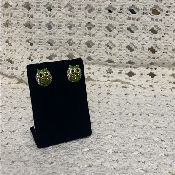 Precious Owl Earrings - Picture 1 of 4